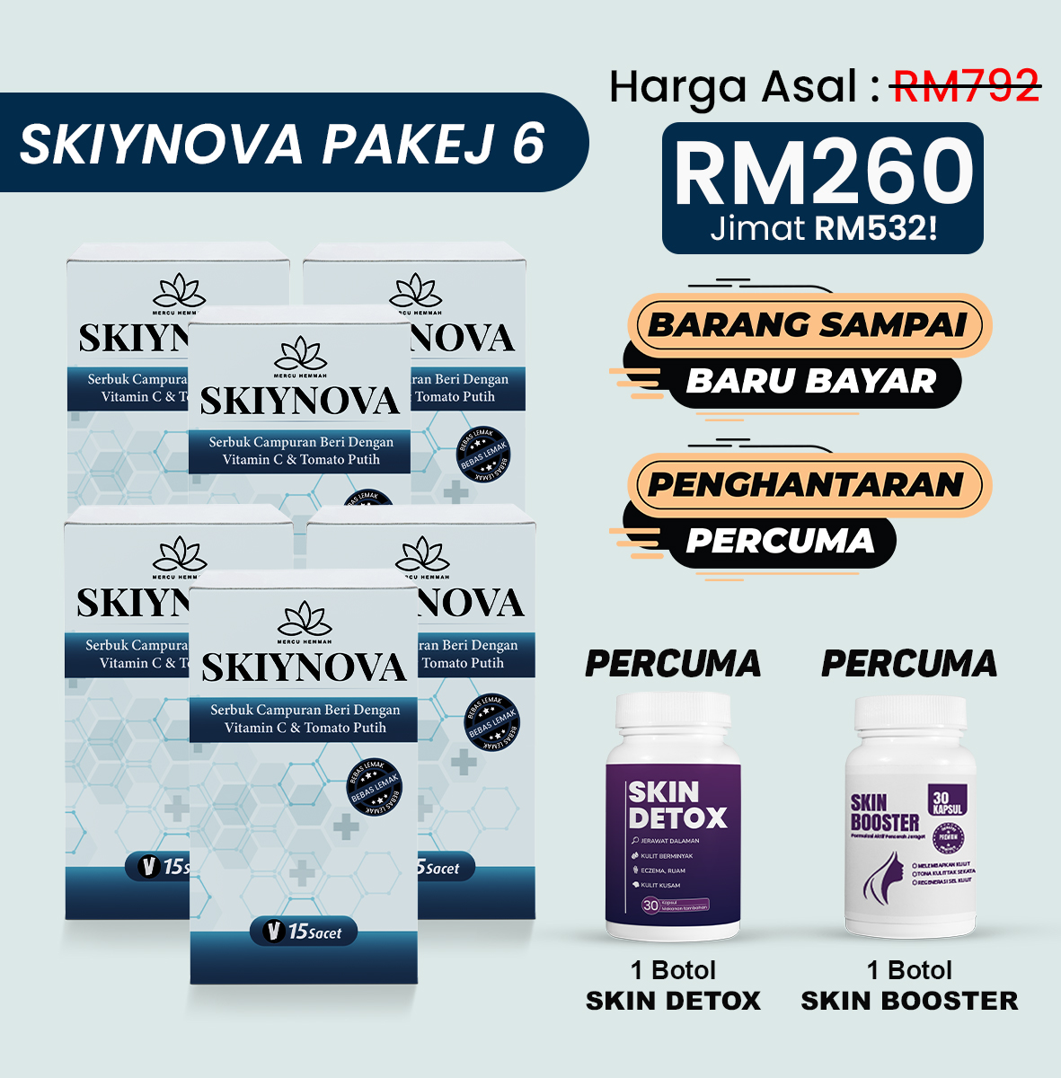 Gambar Pakej 3 Skiynova
