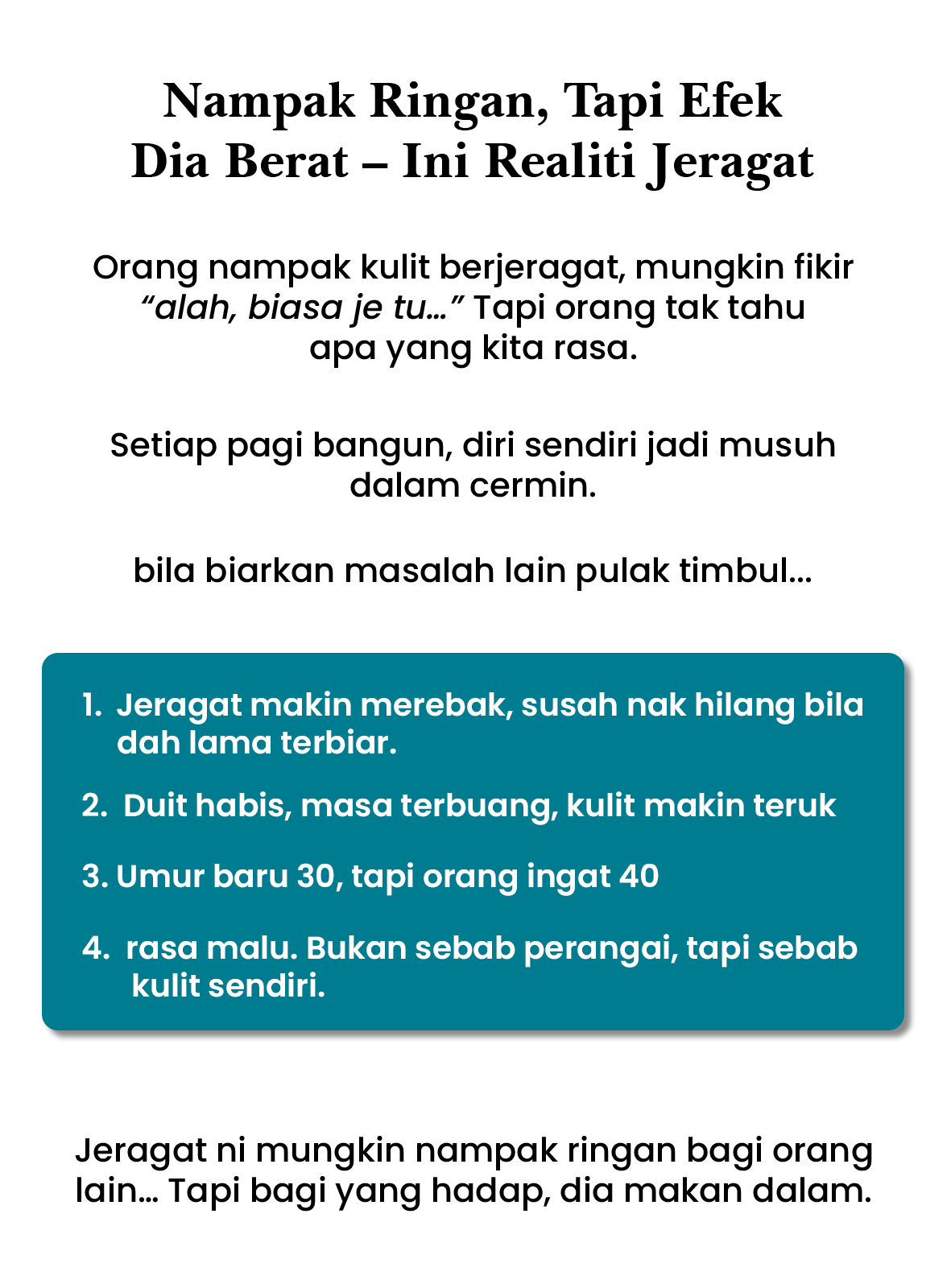 Penerangan lanjut mengenai masalah jeragat